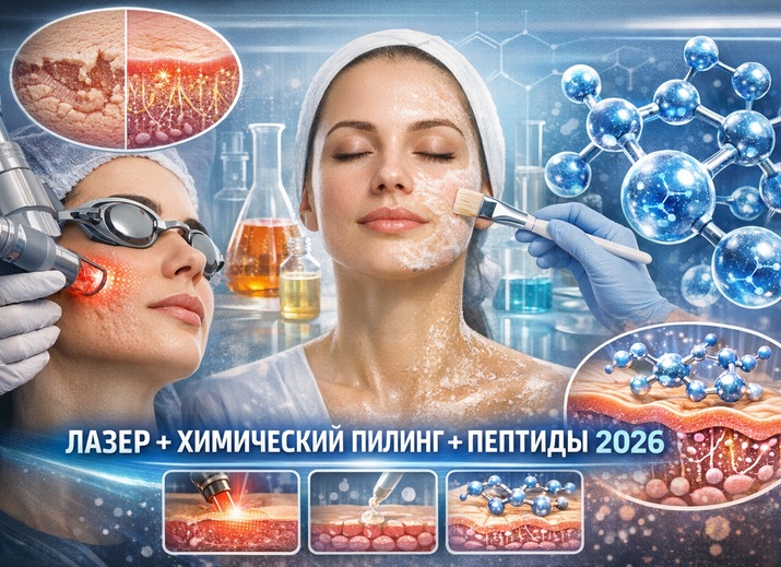 Сочетанные протоколы химических пилингов