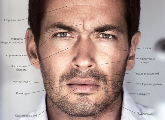 Устраняем мимические морщины у мужчины: пять распространенных ошибок